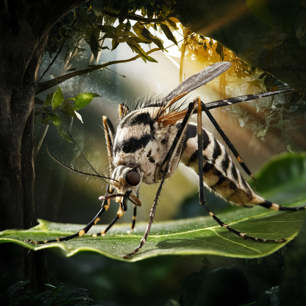 Le moustique tigre, Aedes albopictus, vecteur de la dengue en France